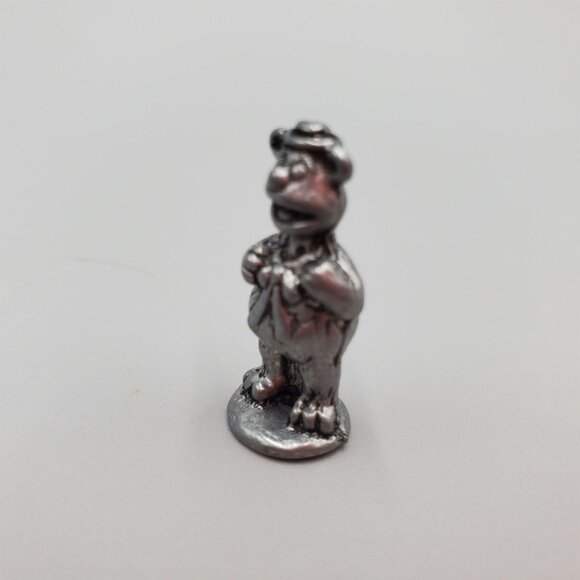 Fozzie Bear Monopoly Token Figure Muppets Miniature Metal 1" Mini Fig - Picture 7 of 8